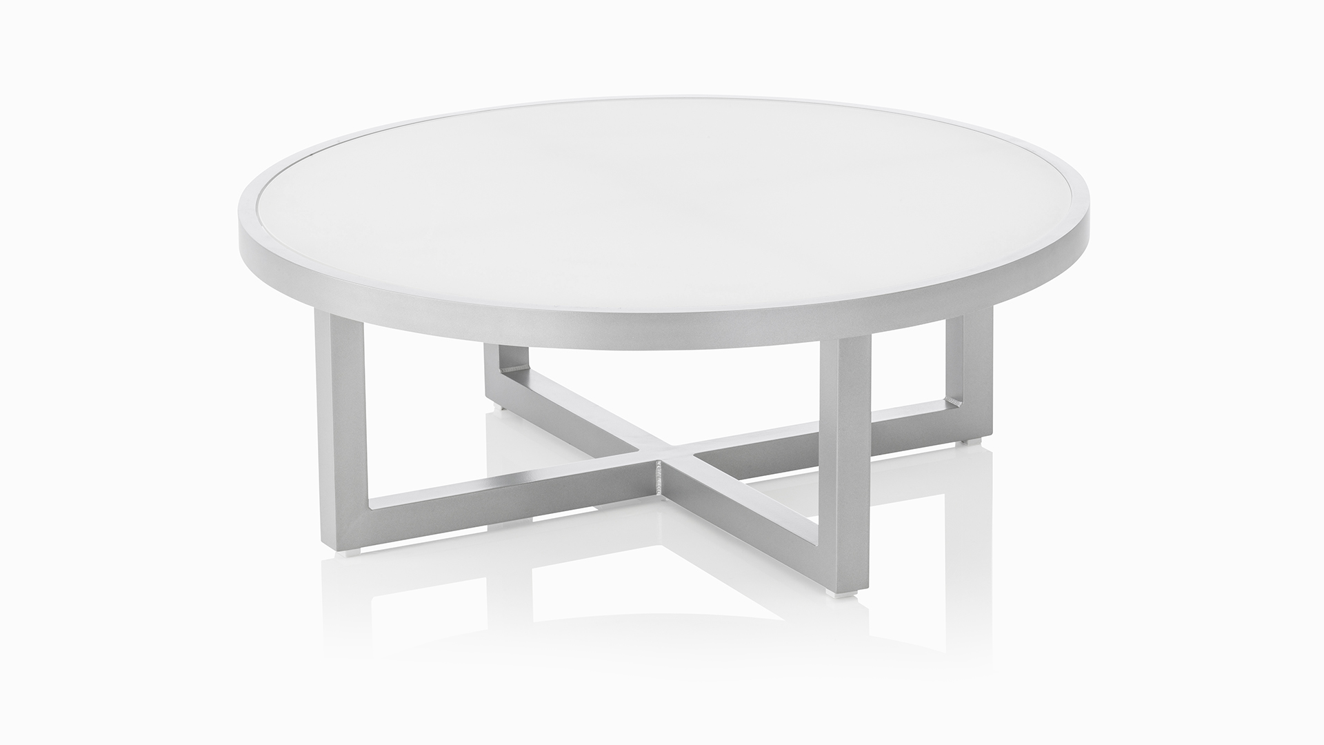 Kettler  EGO Lounge Tisch 92 cm inkl. 5 mm Glasplatte