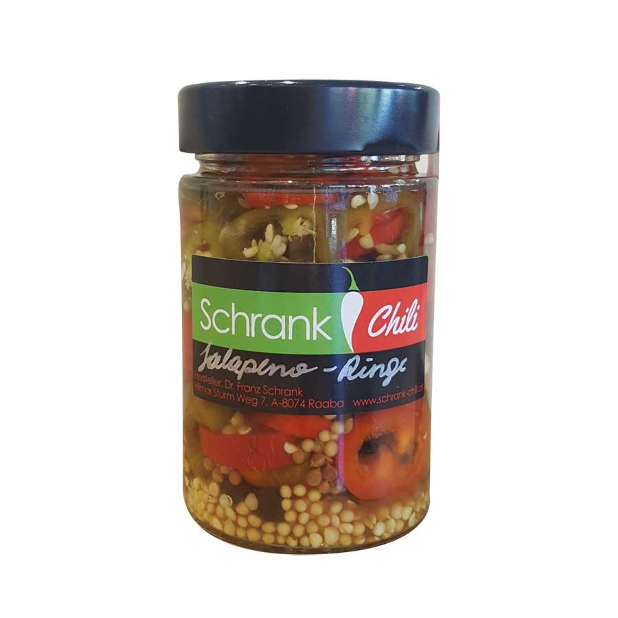 Schrank Chili Jalapeno Ringe 190g 