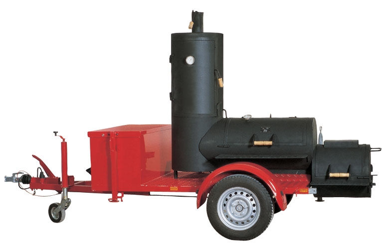 JOE´s BBQ Smoker 20" Chuckwagon Catering Smoker Trailer  