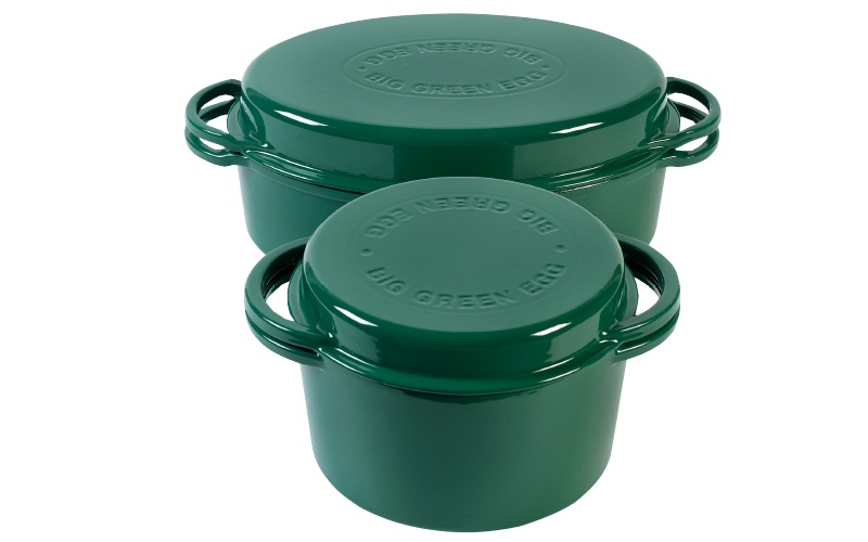 BIG Green Egg Dutch Oven Grün oval 