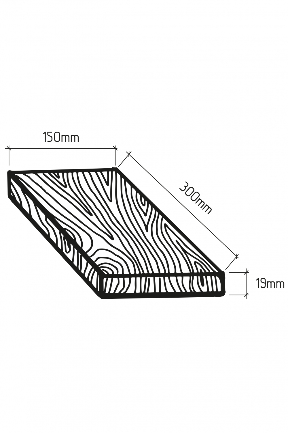 Grillgold Wood Grilling Planks Kirsche 2 Stück a 300x150x19mm