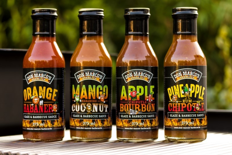 Don Marco Mango/Habanero/Coconut 275ml Glaze & BBQ Sauce