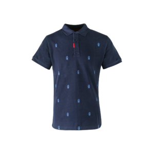 Golf Poloshirt - Männer - Blau - Large 